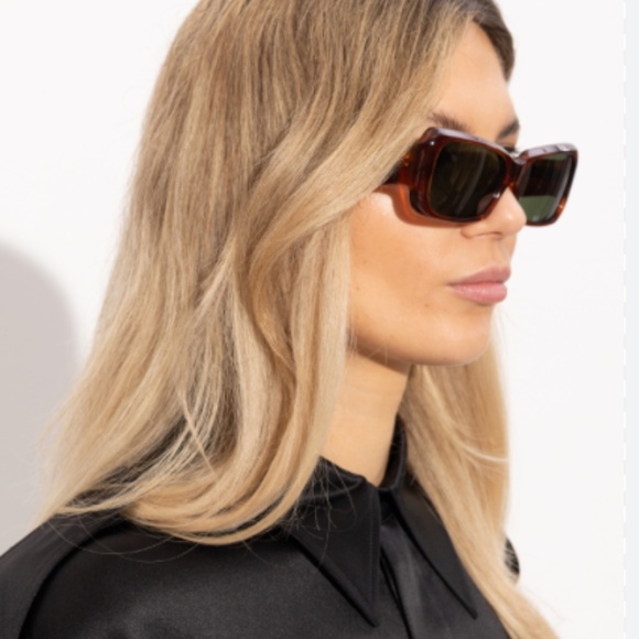 Phoebe Philo Score Sunglasses brown tortoiseshell - Picture 9 of 10